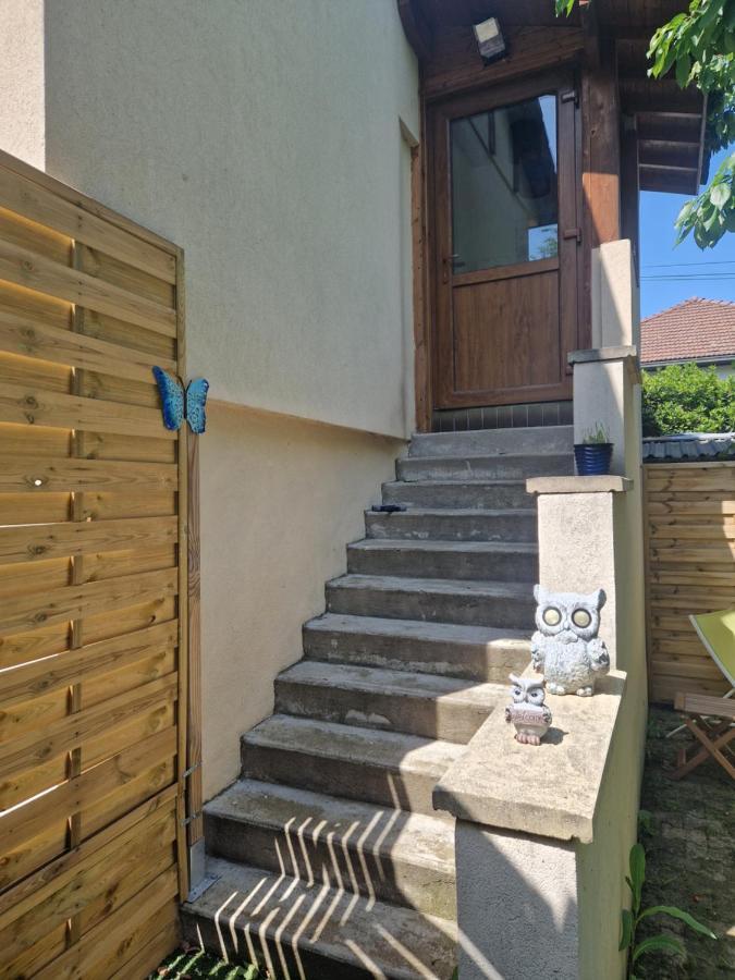 Appartement Independant Dans Maison Avec Jardinet, Au Calme Sérézin-du-Rhône Kültér fotó